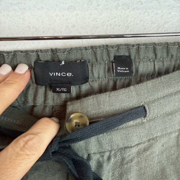 Vince Men’s Lightweight Hemp Pant Classic Fit/Owen in Black Size XL - Picture 3 of 6